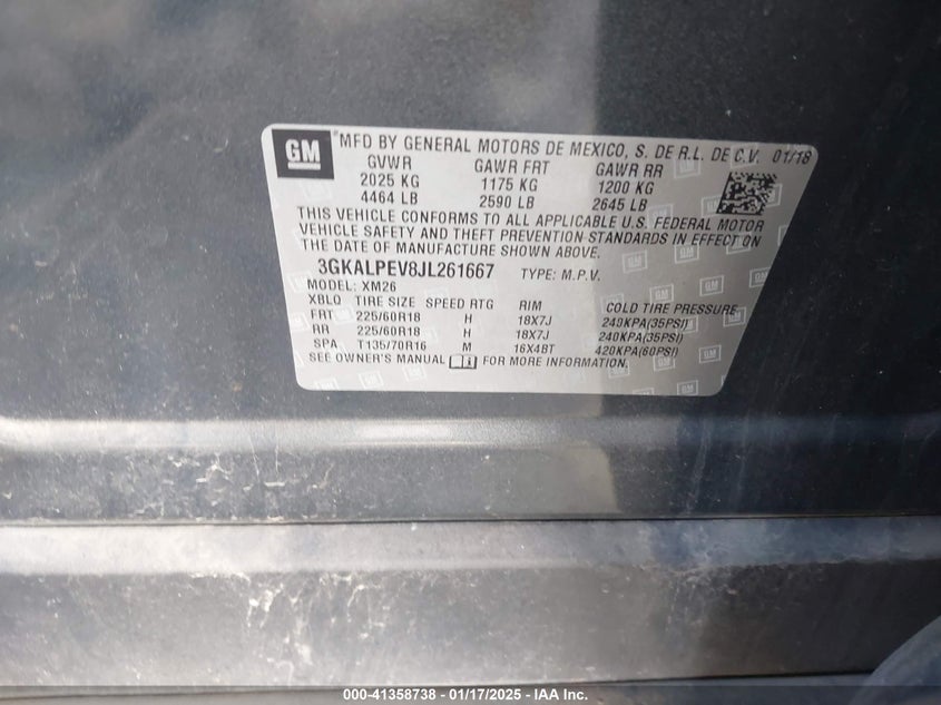 2018 GMC TERRAIN SLT - 3GKALPEV8JL261667