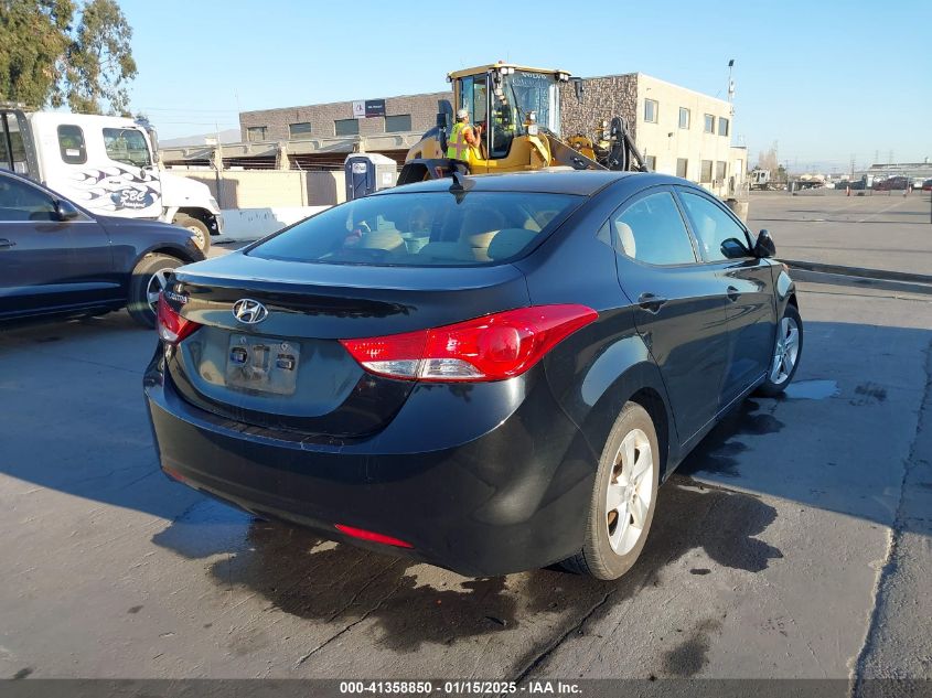 VIN 5NPDH4AE5DH448531 2013 Hyundai Elantra, Gls no.4