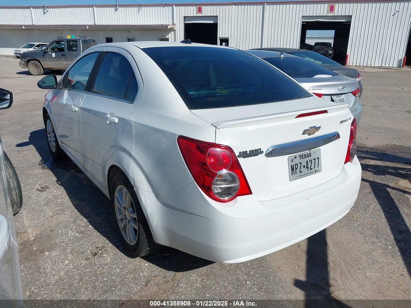 Vin: 1g1jc5sh6e4155494, lot: 41849352, chevrolet sonic lt auto 20143
