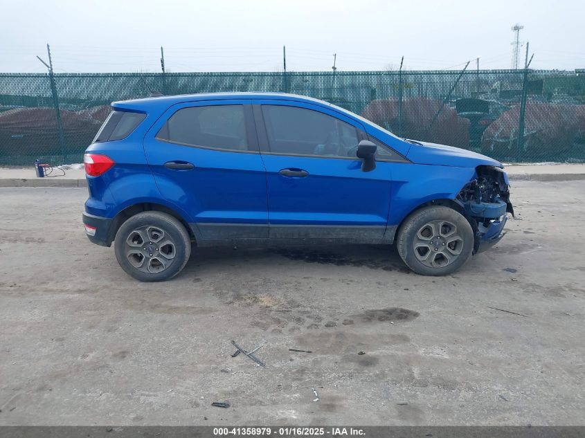 VIN MAJ6S3FL1MC429603 2021 FORD ECOSPORT no.13