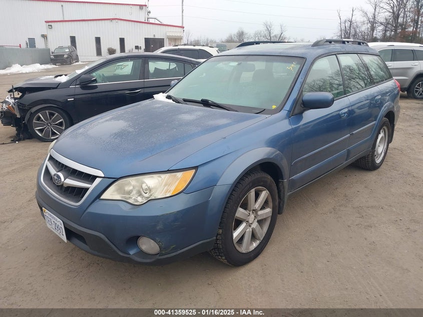 2008 SUBARU OUTBACK VIN: 4S4BP62C187317038