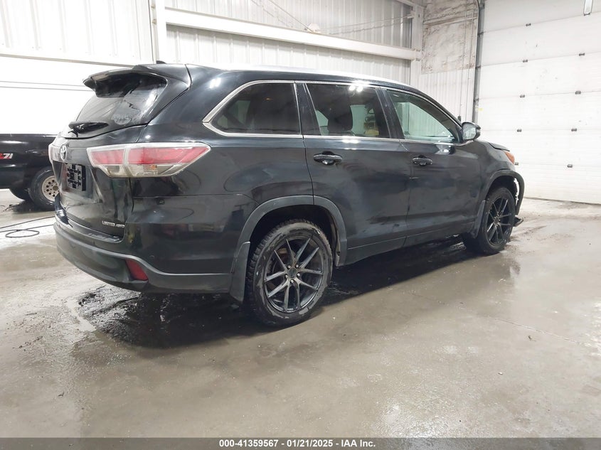 2015 TOYOTA HIGHLANDER LIMITED V6 - 5TDDKRFH1FS082632