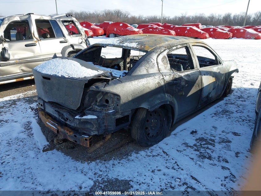 2012 DODGE AVENGER VIN: 1C3CDZAB9CN231951