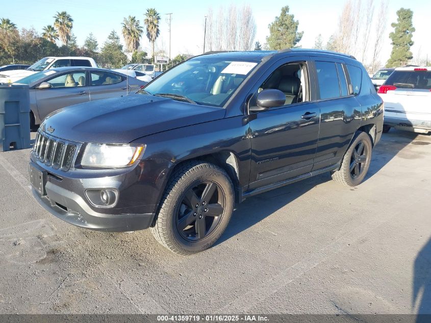 VIN 1C4NJCEA0ED853326 2014 Jeep Compass, High Altitude no.2