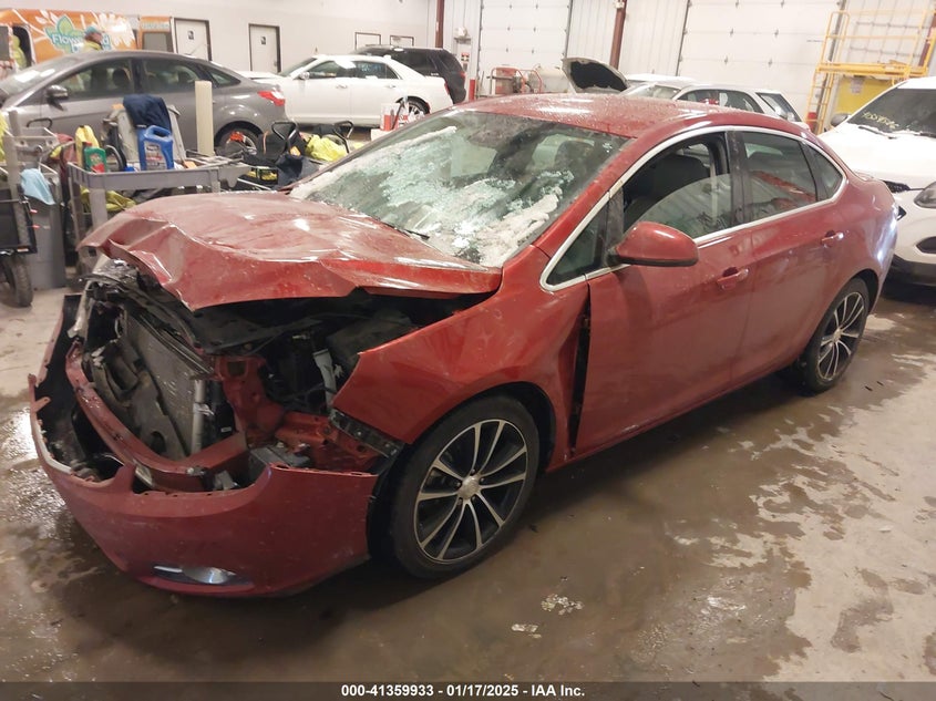 2016 BUICK VERANO VIN: 1G4PW5SK7G4184778