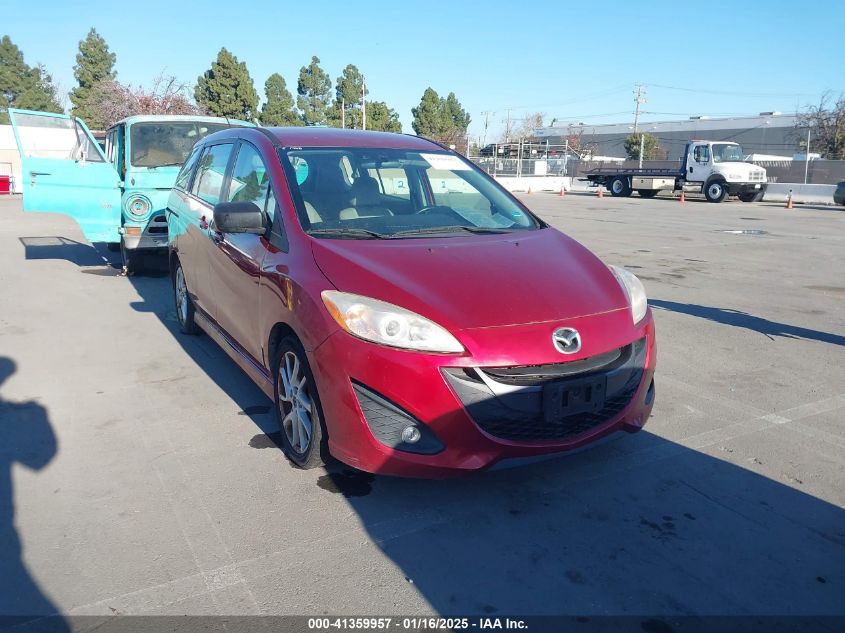 VIN JM1CW2CL9D0151857 2013 MAZDA MAZDA5 no.1