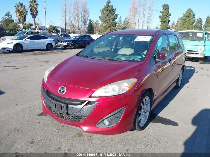 VIN JM1CW2CL9D0151857 2013 MAZDA MAZDA5 no.6