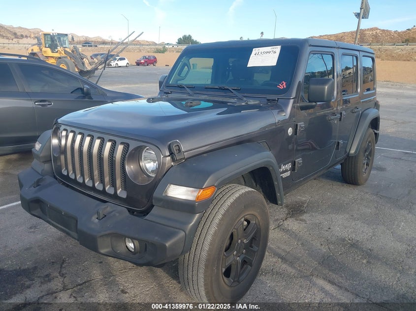 2018 JEEP WRANGLER UNLIMITED SPORT S 4X4 - 1C4HJXDN5JW206475