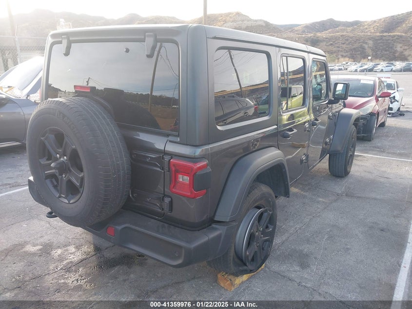 2018 JEEP WRANGLER UNLIMITED SPORT S 4X4 - 1C4HJXDN5JW206475