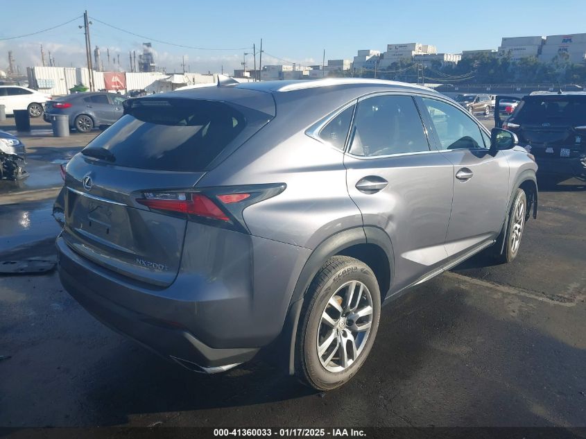 VIN JTJYARBZ1F2016783 2015 Lexus NX, 200T no.4