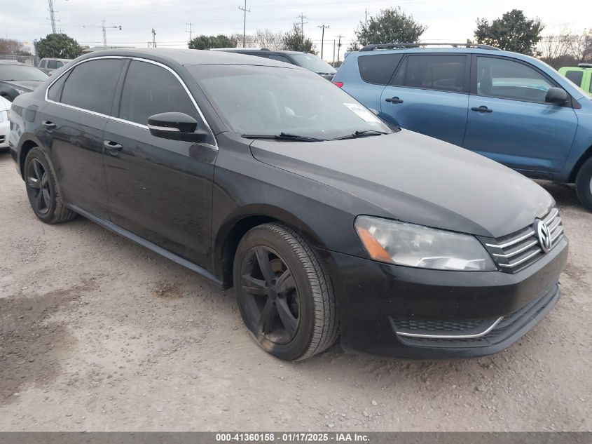 VIN 1VWBP7A32DC034920 2013 Volkswagen Passat, SE no.1