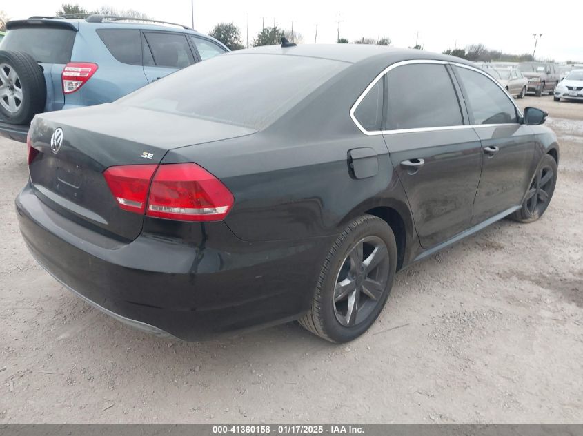 VIN 1VWBP7A32DC034920 2013 Volkswagen Passat, SE no.4