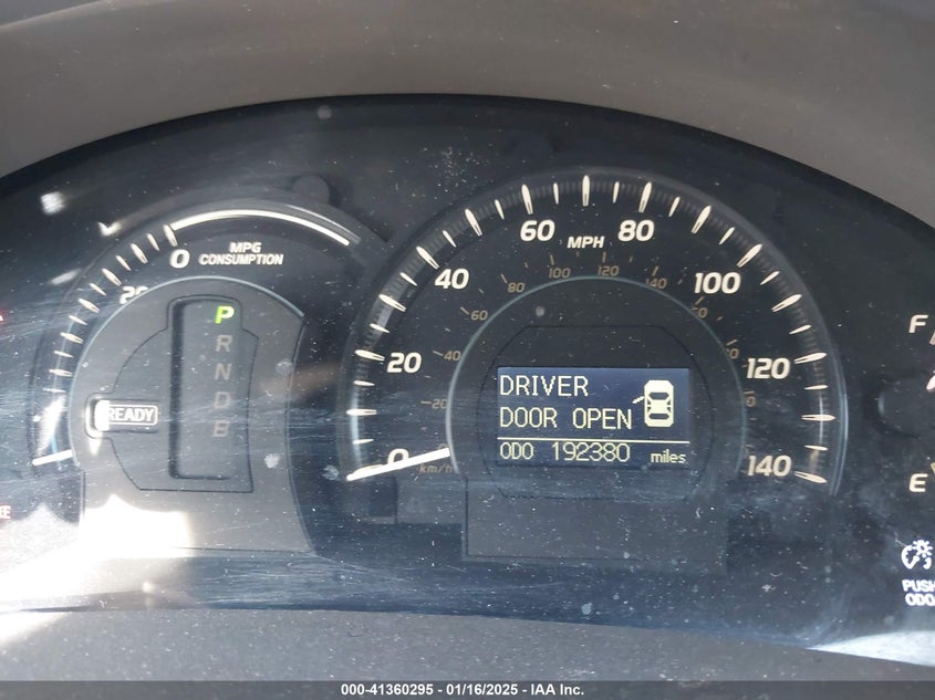 2009 TOYOTA CAMRY HYBRID auction photo 7