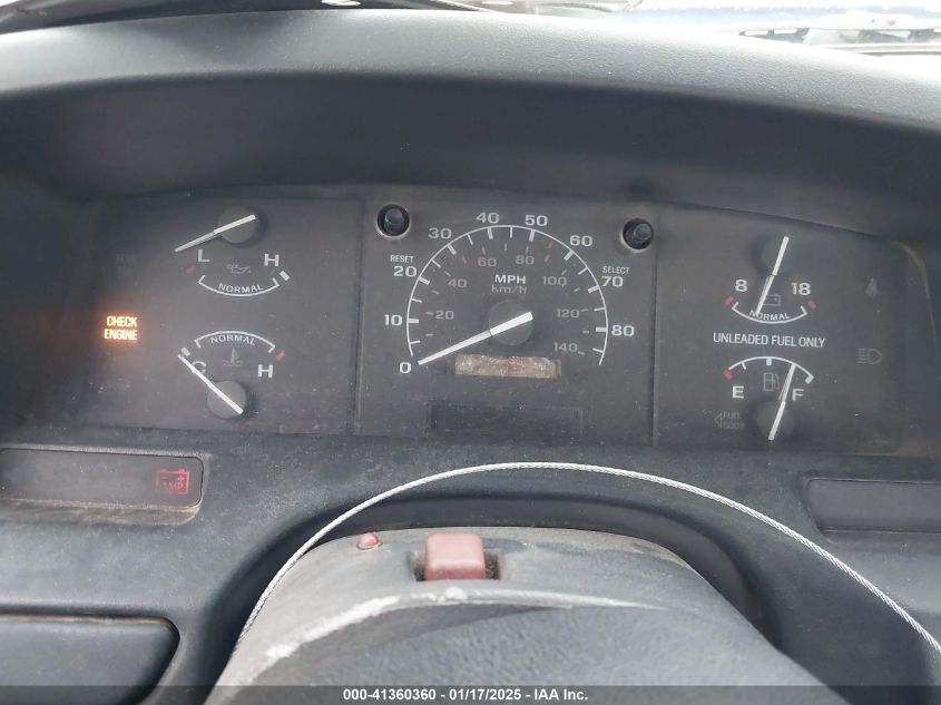 1992 Ford F150 VIN: 1FTEX15Y1NK887802 Lot: 41360360