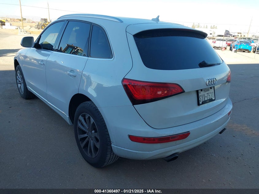 Vin: wa1cfafp9da091043, lot: 41850941, audi q5 2.0t premium 20133