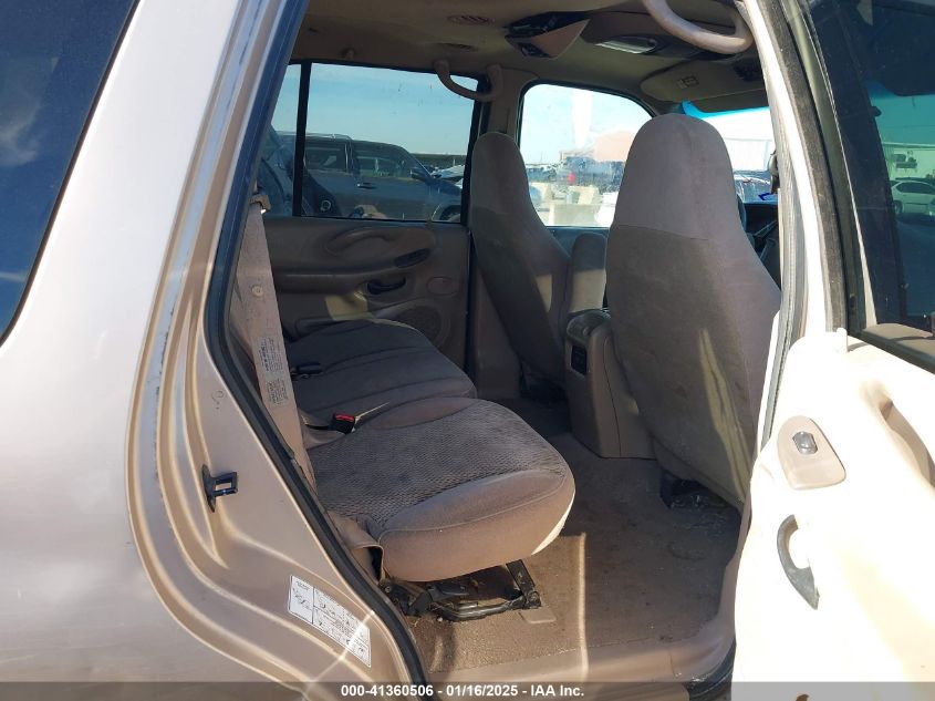 1998 Ford Expedition Eddie Bauer/Xlt VIN: 1FMRU17L7WLA79560 Lot: 41360506