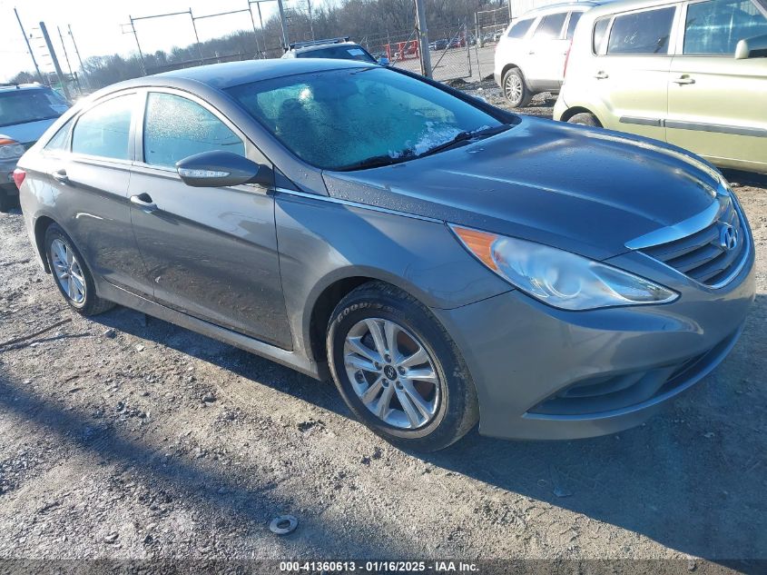 VIN 5NPEB4AC2EH929777 2014 Hyundai Sonata, Gls no.1