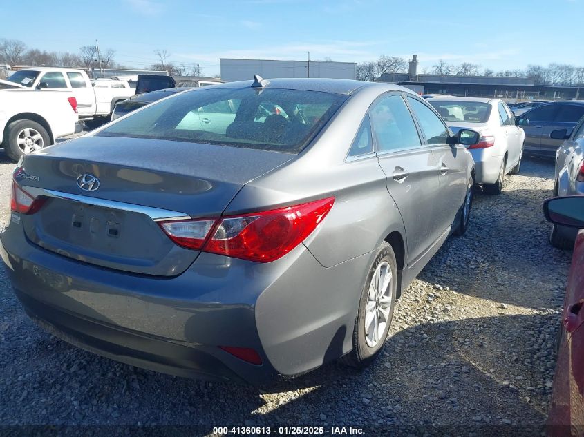 VIN 5NPEB4AC2EH929777 2014 Hyundai Sonata, Gls no.4