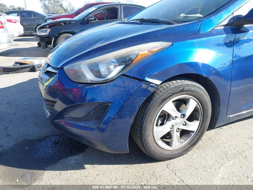 VIN 5NPDH4AE0FH622251 2015 HYUNDAI ELANTRA no.6