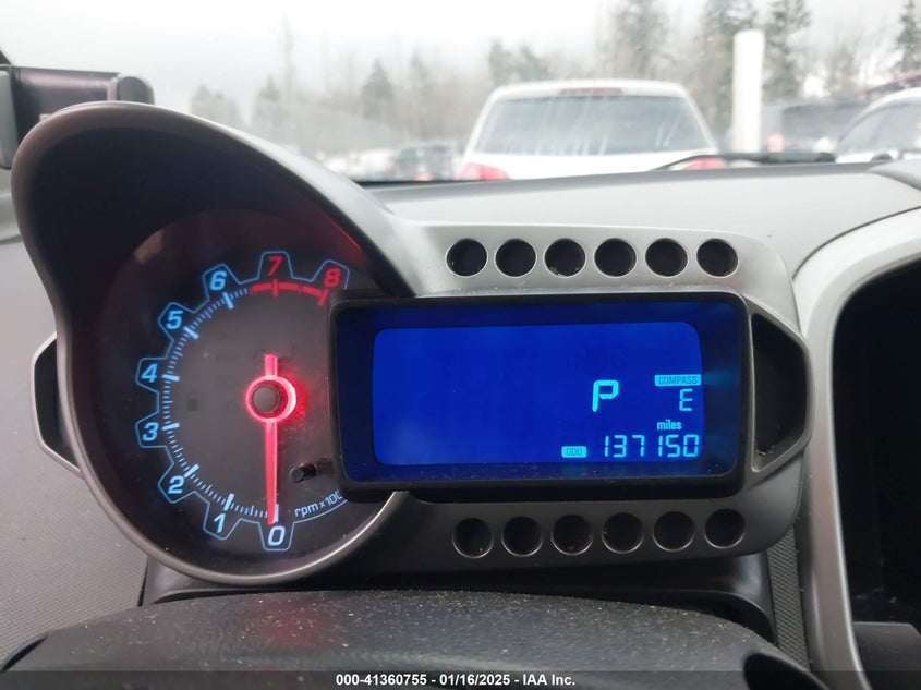 2013 CHEVROLET SONIC VIN: 1G1JC6SB0D4205841