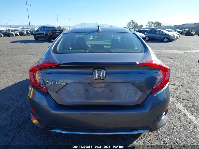 2019 HONDA CIVIC VIN: 19XFC1F35KE216719