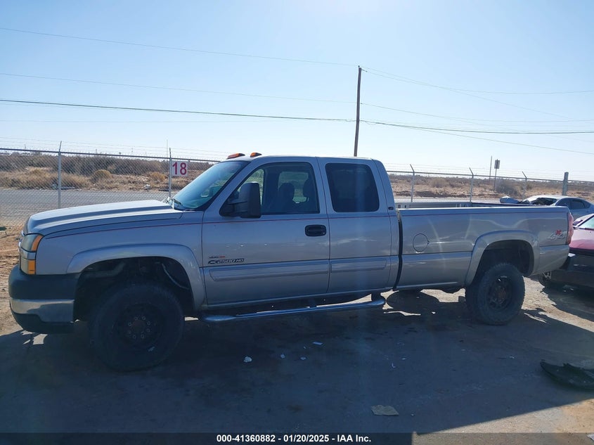 2006 CHEVROLET SILVERADO 2500HD VIN: 1GCHK29236E110369
