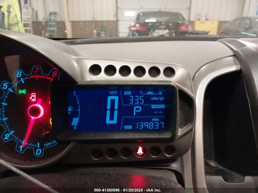 2016 Chevrolet Sonic Lt Auto VIN: 1G1JC5SHXG4138801 Lot: 41360896