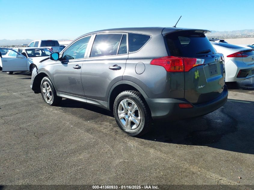 VIN 2T3BFREV4FW315176 2015 Toyota RAV4, LE no.3