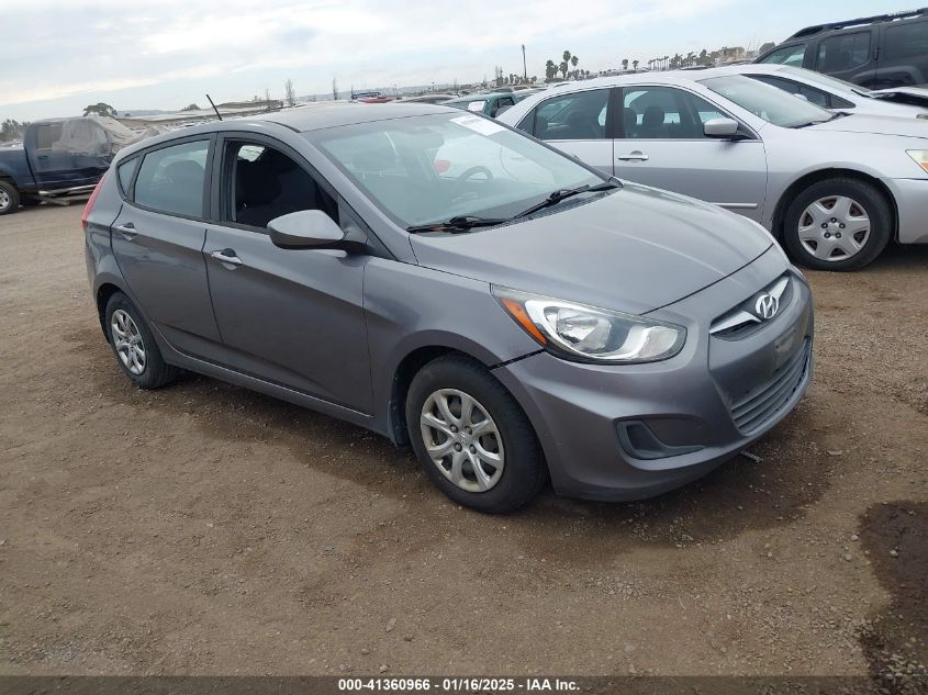 VIN KMHCT5AEXEU176027 2014 Hyundai Accent, GS no.1