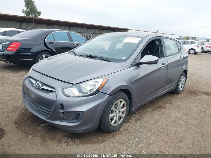 VIN KMHCT5AEXEU176027 2014 Hyundai Accent, GS no.6