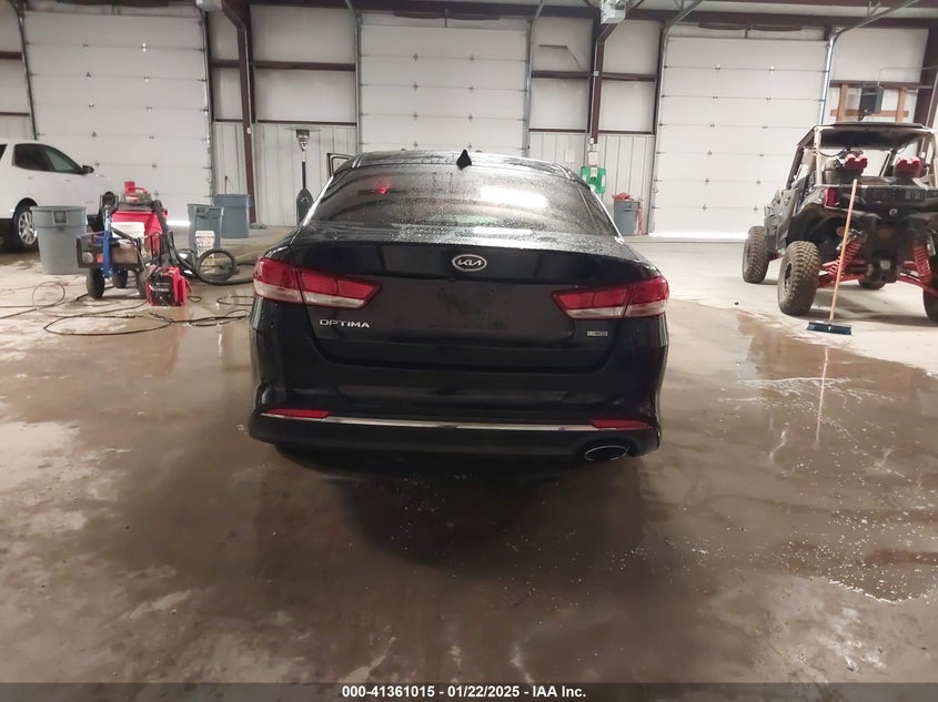 2018 Kia Optima Lx Turbo VIN: 5XXGT4L19JG193623 Lot: 41361015