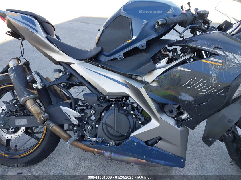 VIN JKAEXKH14PDAS0939 2023 KAWASAKI EX400
