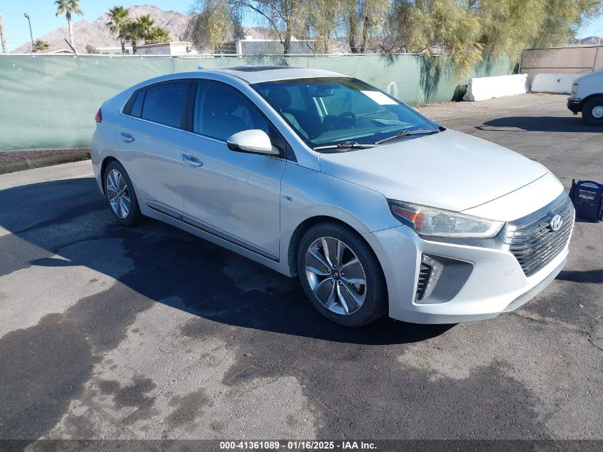 VIN KMHC85LC2HU030769 2017 Hyundai Ioniq, Hybrid Li... no.1