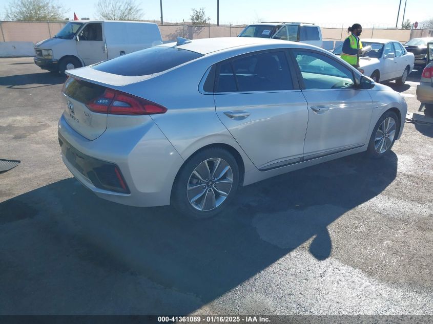 VIN KMHC85LC2HU030769 2017 Hyundai Ioniq, Hybrid Li... no.4