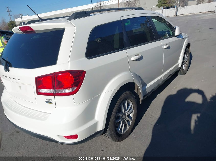 Vin: 3c4pdcbg0dt614232, lot: 41851537, dodge journey sxt 20134