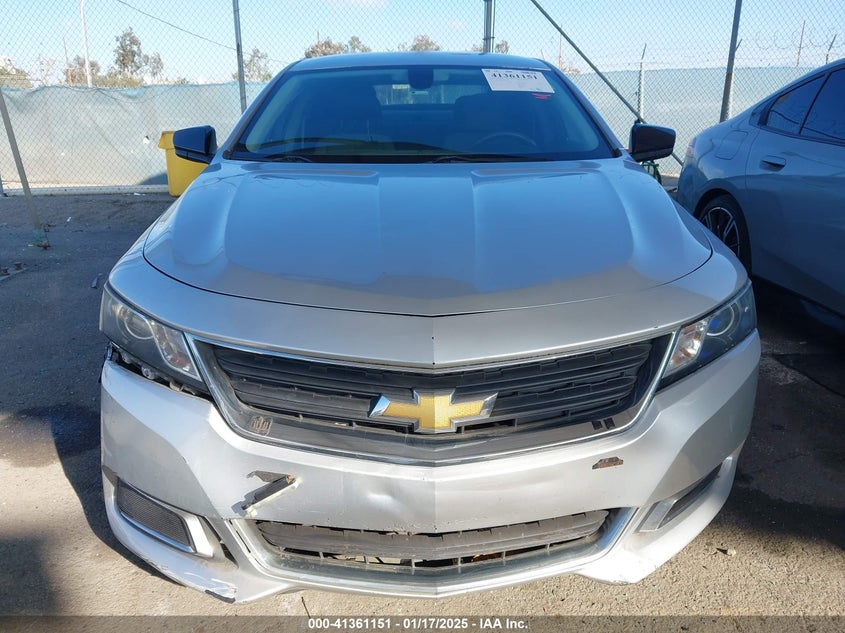 2015 CHEVROLET IMPALA VIN: 1G11Z5SL3FU130721