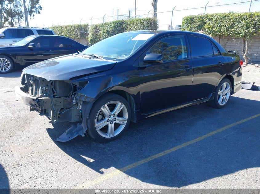 VIN 5YFBU4EE6DP115562 2013 Toyota Corolla, S no.2