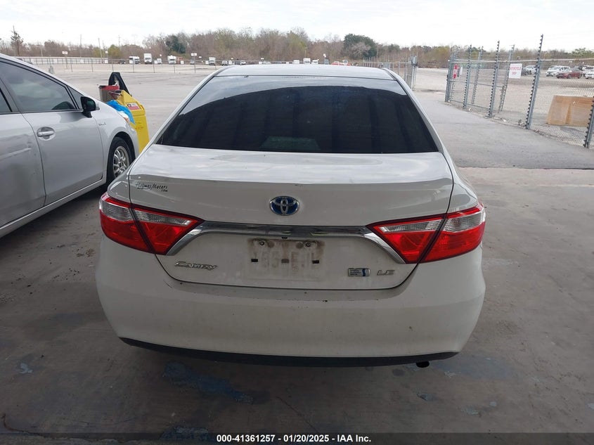 2016 TOYOTA CAMRY HYBRID LE - 4T1BD1FK4GU188306