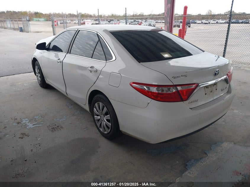 2016 TOYOTA CAMRY HYBRID LE - 4T1BD1FK4GU188306