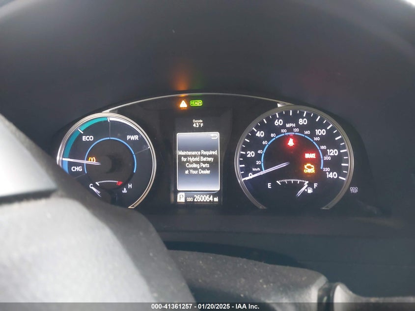 2016 TOYOTA CAMRY HYBRID LE - 4T1BD1FK4GU188306