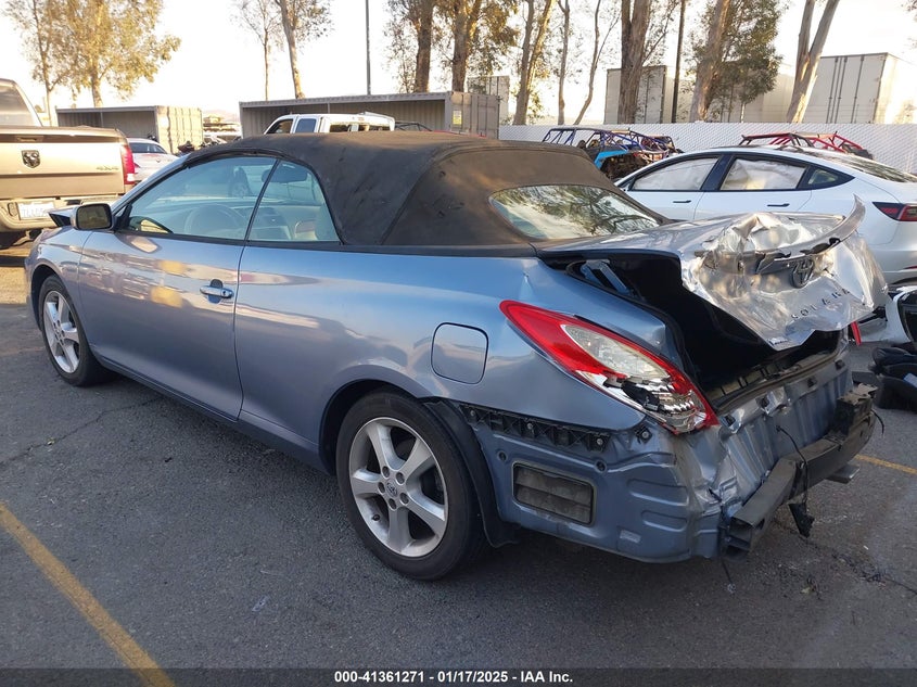 2007 TOYOTA CAMRY SOLARA VIN: 4T1FA38P27U114476