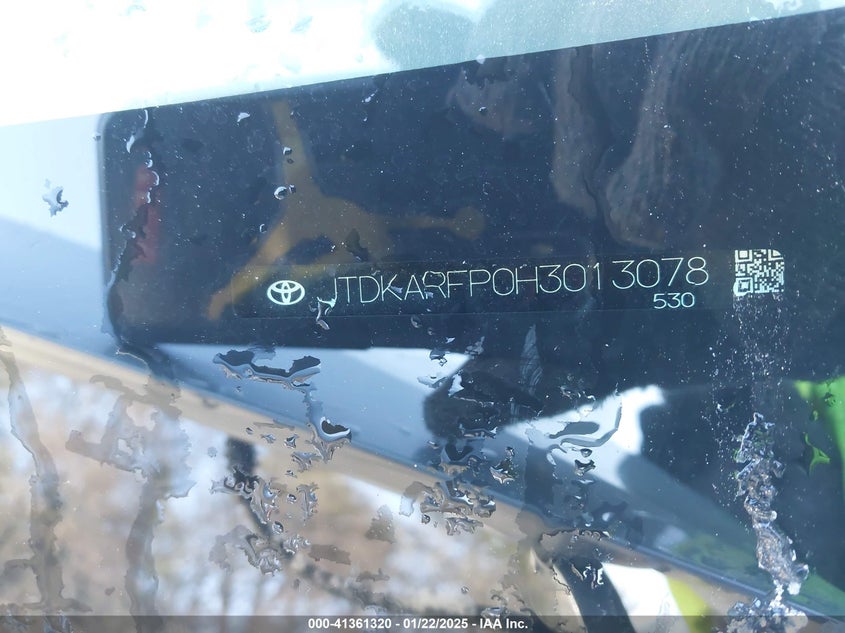 2017 TOYOTA PRIUS PRIME ADVANCED - JTDKARFP0H3013078