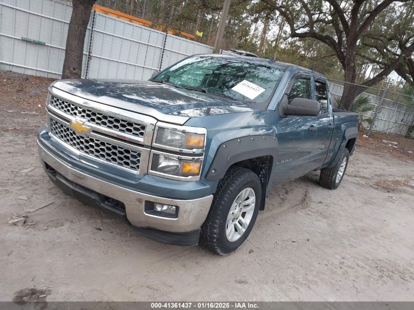 VIN 1GCVKREC3EZ246874 2014 Chevrolet Silverado, 1LT no.2