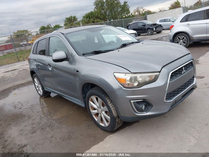 VIN 4A4AP4AUXDE002753 2013 MITSUBISHI OUTLANDER SPORT no.1