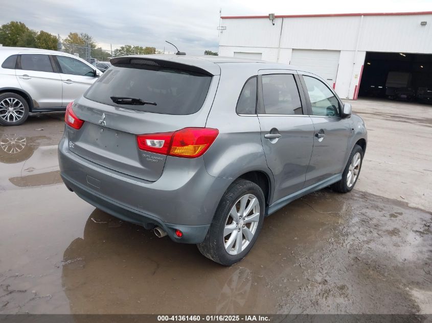 VIN 4A4AP4AUXDE002753 2013 MITSUBISHI OUTLANDER SPORT no.4