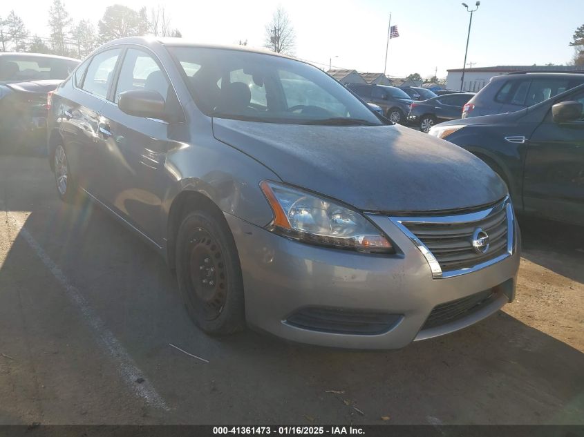 VIN 3N1AB7AP8DL707670 2013 NISSAN SENTRA no.1