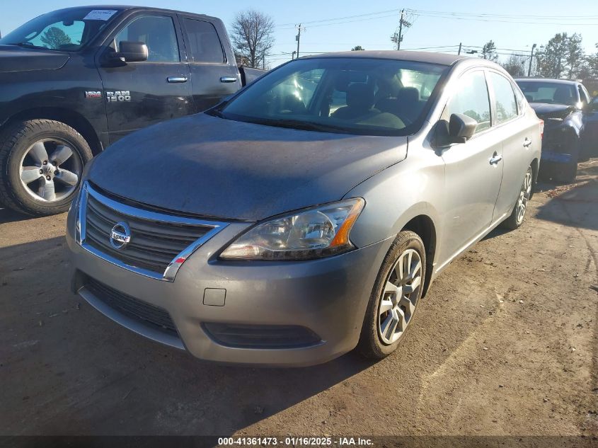 VIN 3N1AB7AP8DL707670 2013 NISSAN SENTRA no.2