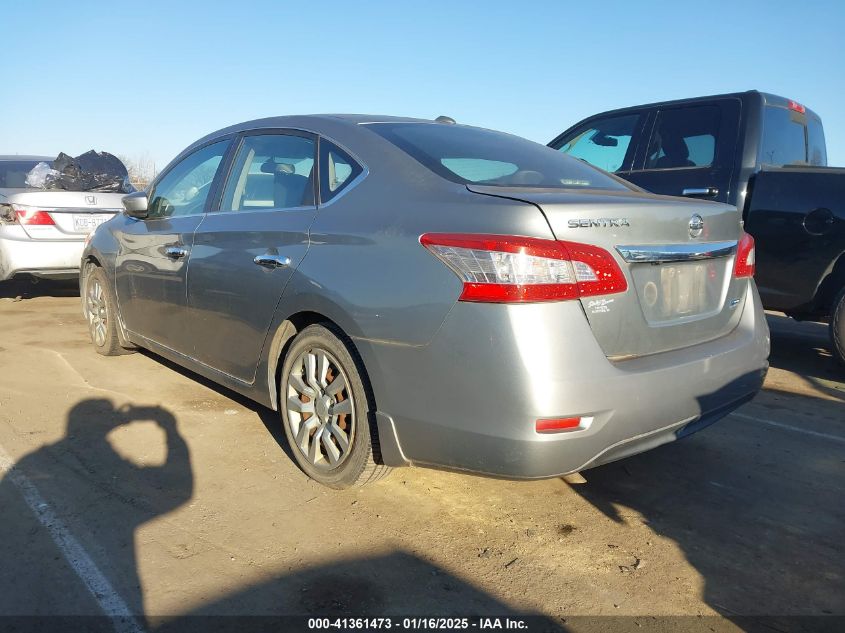 VIN 3N1AB7AP8DL707670 2013 NISSAN SENTRA no.3