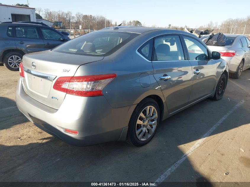 VIN 3N1AB7AP8DL707670 2013 NISSAN SENTRA no.4