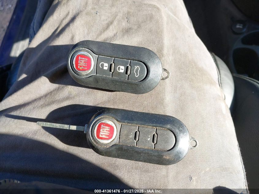 2013 Fiat 500 Lounge VIN: 3C3CFFCR4DT512978 Lot: 41361476